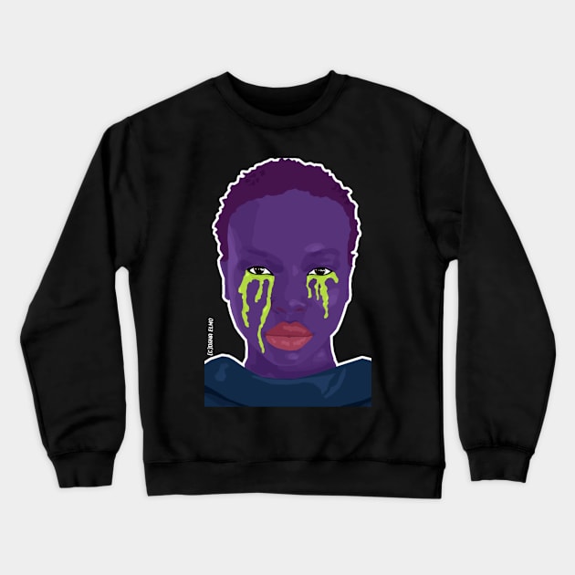 CRYING AFRICA Crewneck Sweatshirt by Artiiizo